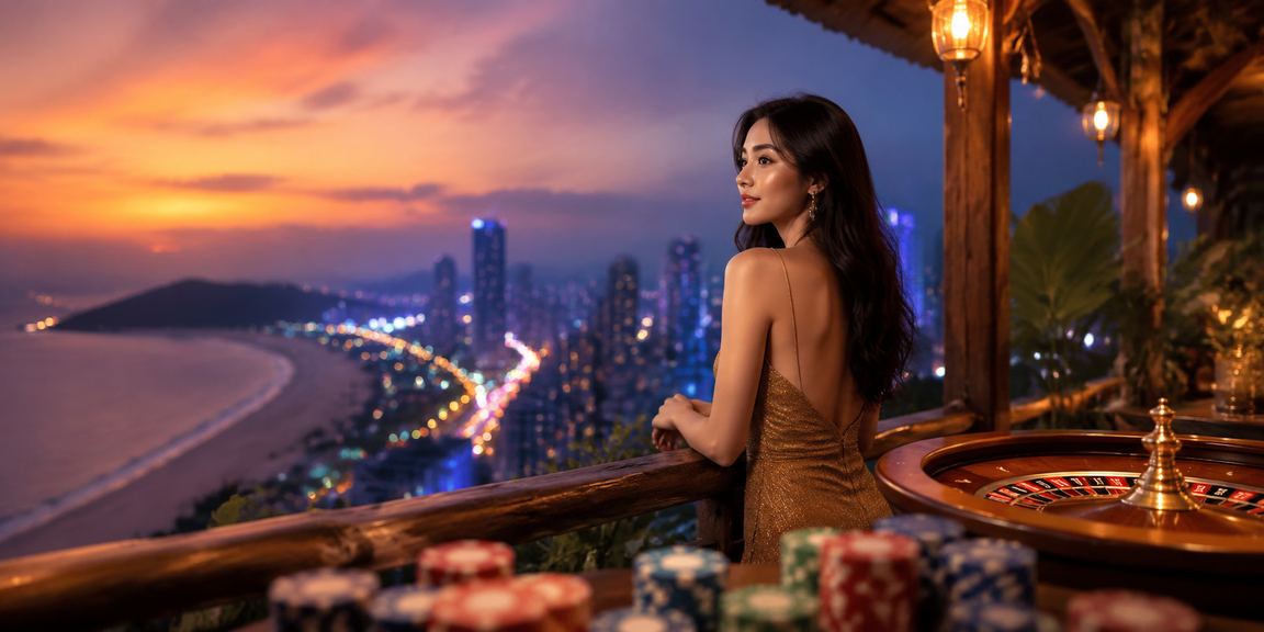 Cảnh chơi roulette tại Mũi Né trong không gian giải trí an toàn